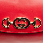 Gucci Small Leather Zumi Satchel