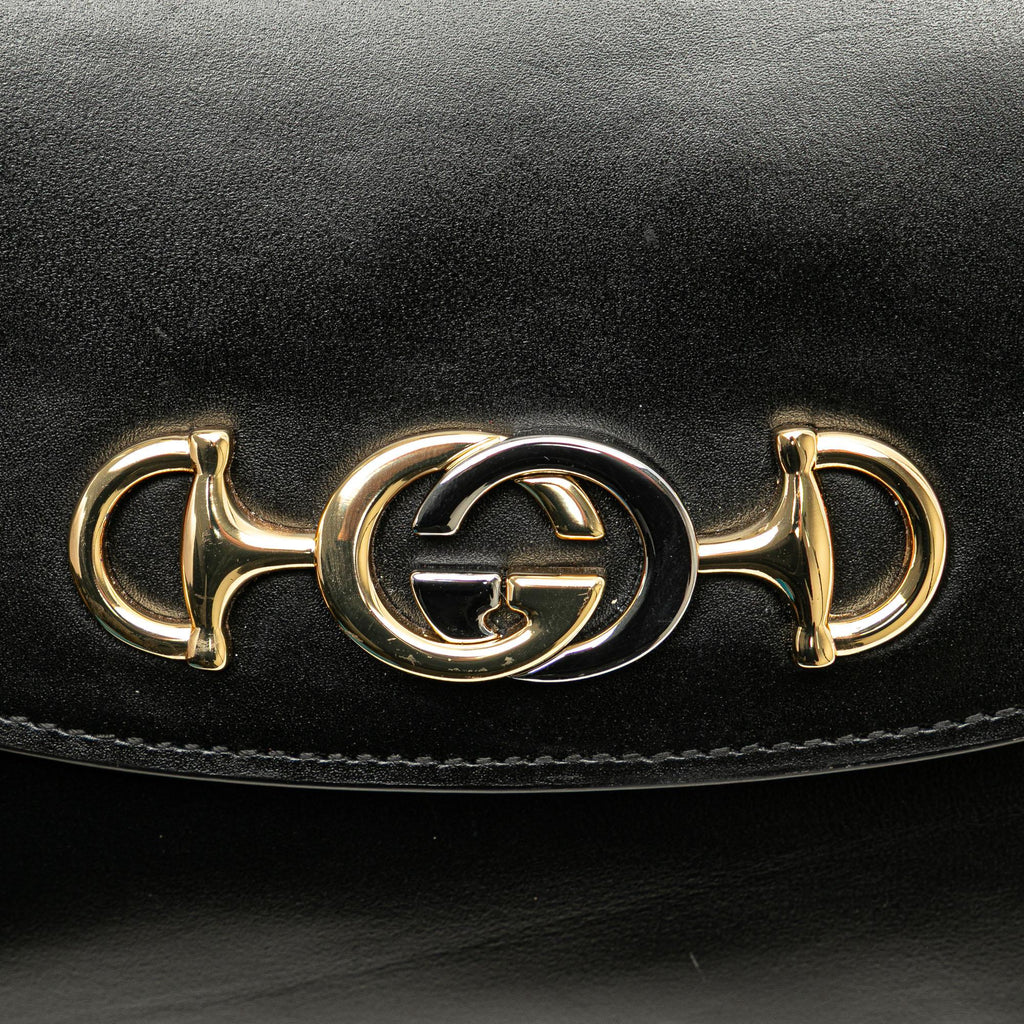 Gucci Small Leather Zumi Satchel