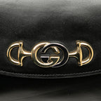 Gucci Small Leather Zumi Satchel