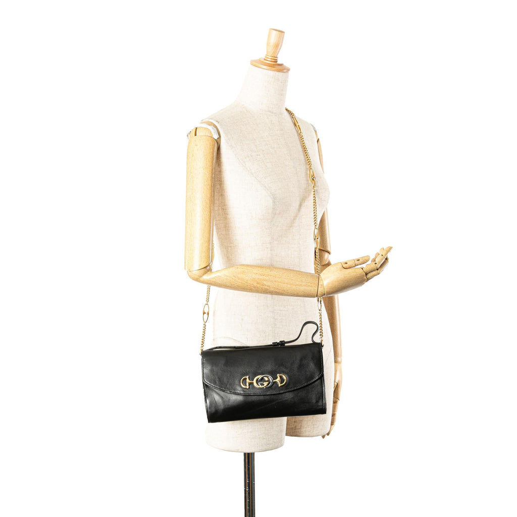 Gucci Small Leather Zumi Satchel