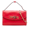 Gucci Small Leather Zumi Satchel