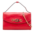 Gucci Small Leather Zumi Satchel