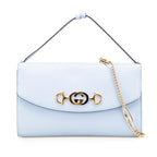 Gucci Small Leather Zumi Satchel
