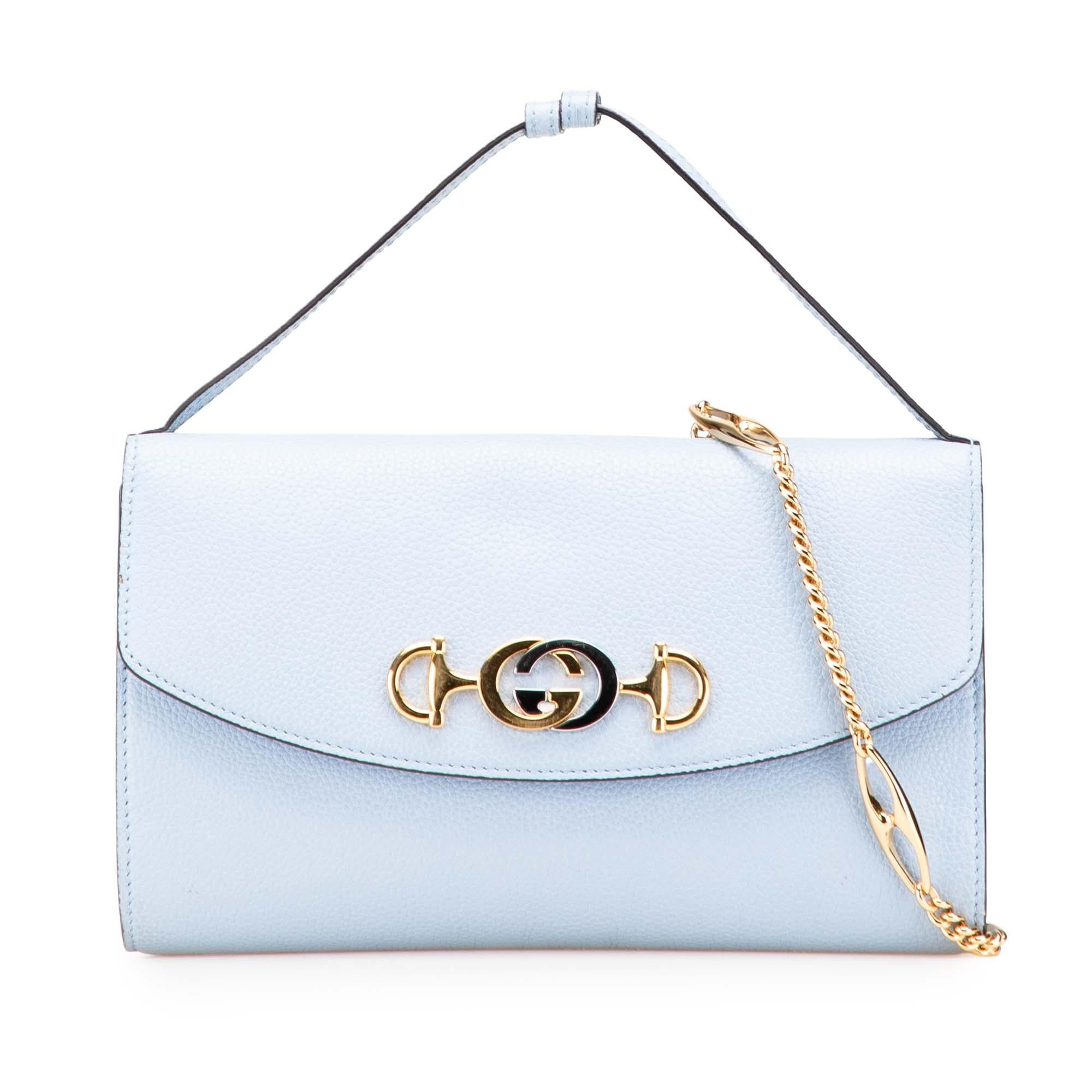 Gucci Small Leather Zumi Satchel