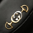 Gucci Small Leather Zumi Satchel