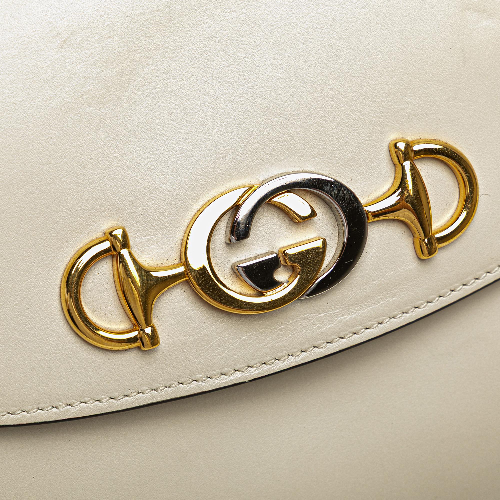 Gucci Small Leather Zumi Satchel