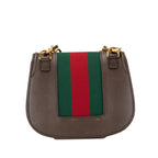 Gucci Small Linea Totem Crystal Heart Crossbody (SHG-OKF7Q2)