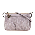 Gucci Small Metallic Guccissima Lovely Crossbody