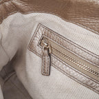 Gucci Small Metallic Leather Soho Working Satchel