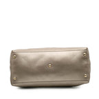 Gucci Small Metallic Leather Soho Working Satchel