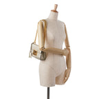 Gucci Small Metallic Padlock Crossbody (SHG-Vd4R6T)