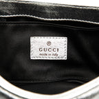 Gucci Small Metallic Quilted Leather Horsebit Chain Satchel