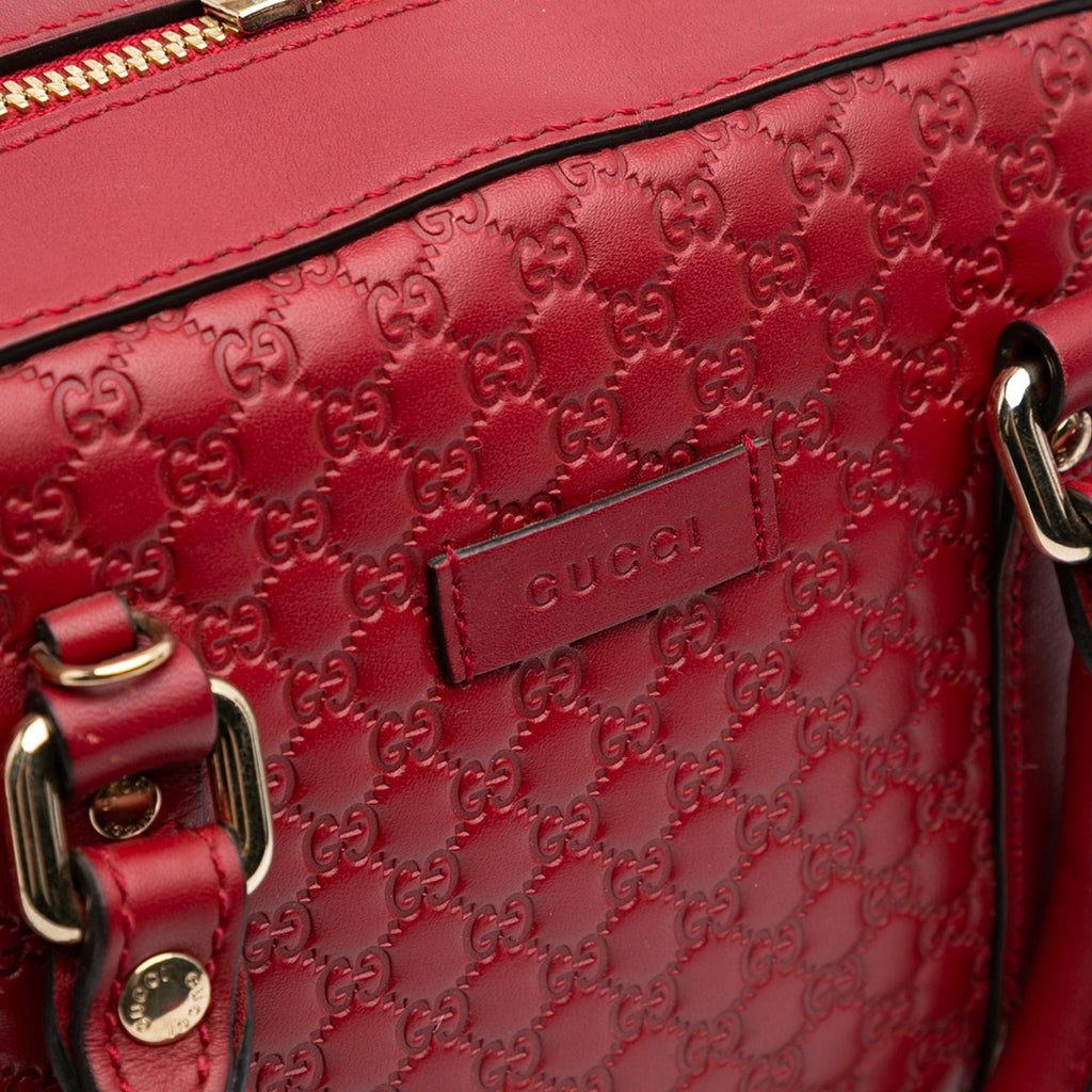 Gucci Small Microguccissima Bree Satchel