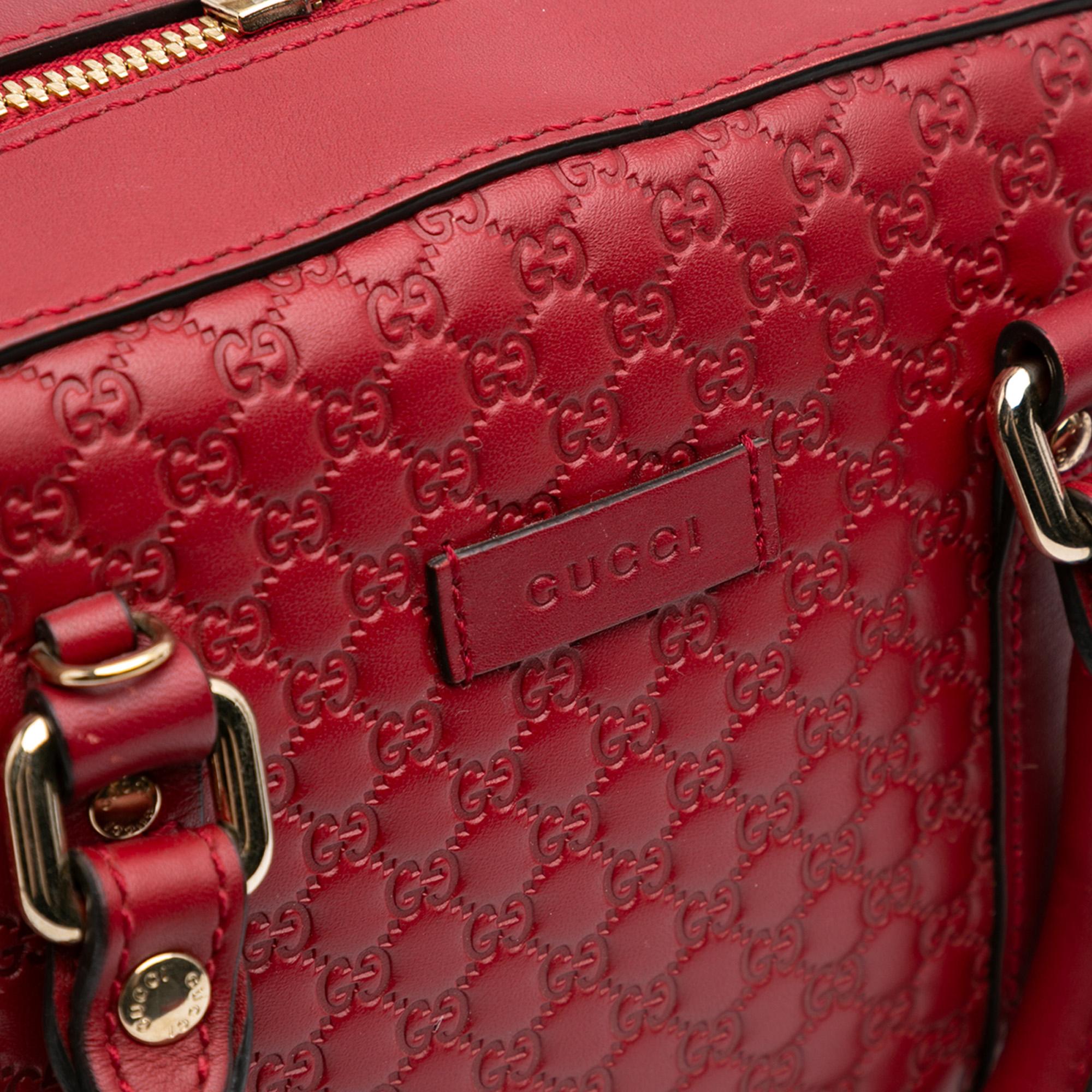 Gucci Small Microguccissima Bree Satchel