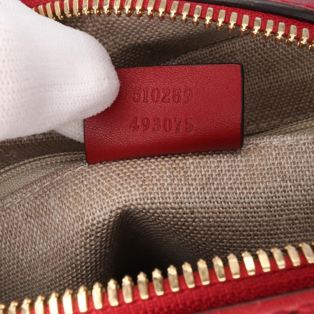 Gucci Small Microguccissima Bree Satchel