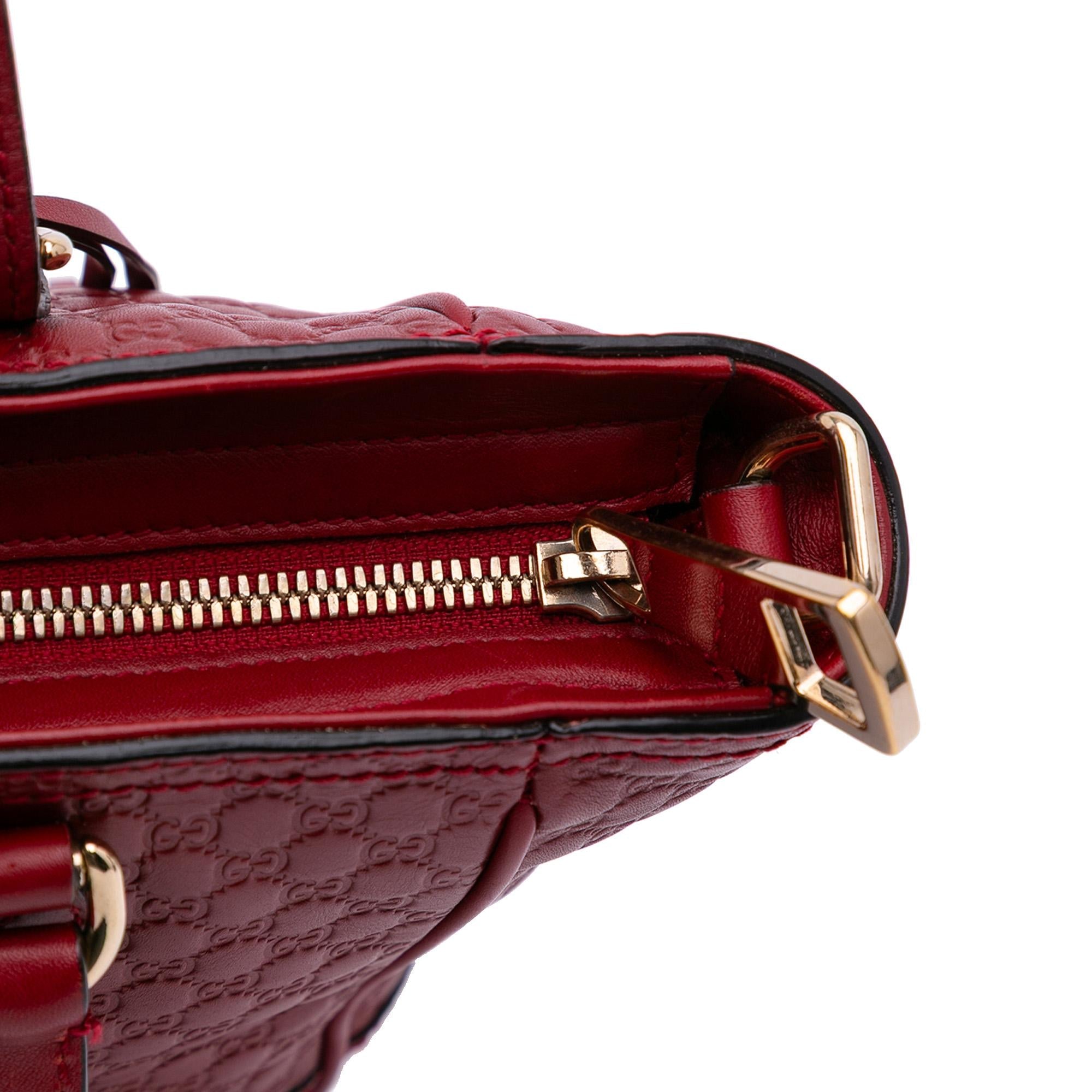 Gucci Small Microguccissima Bree Satchel