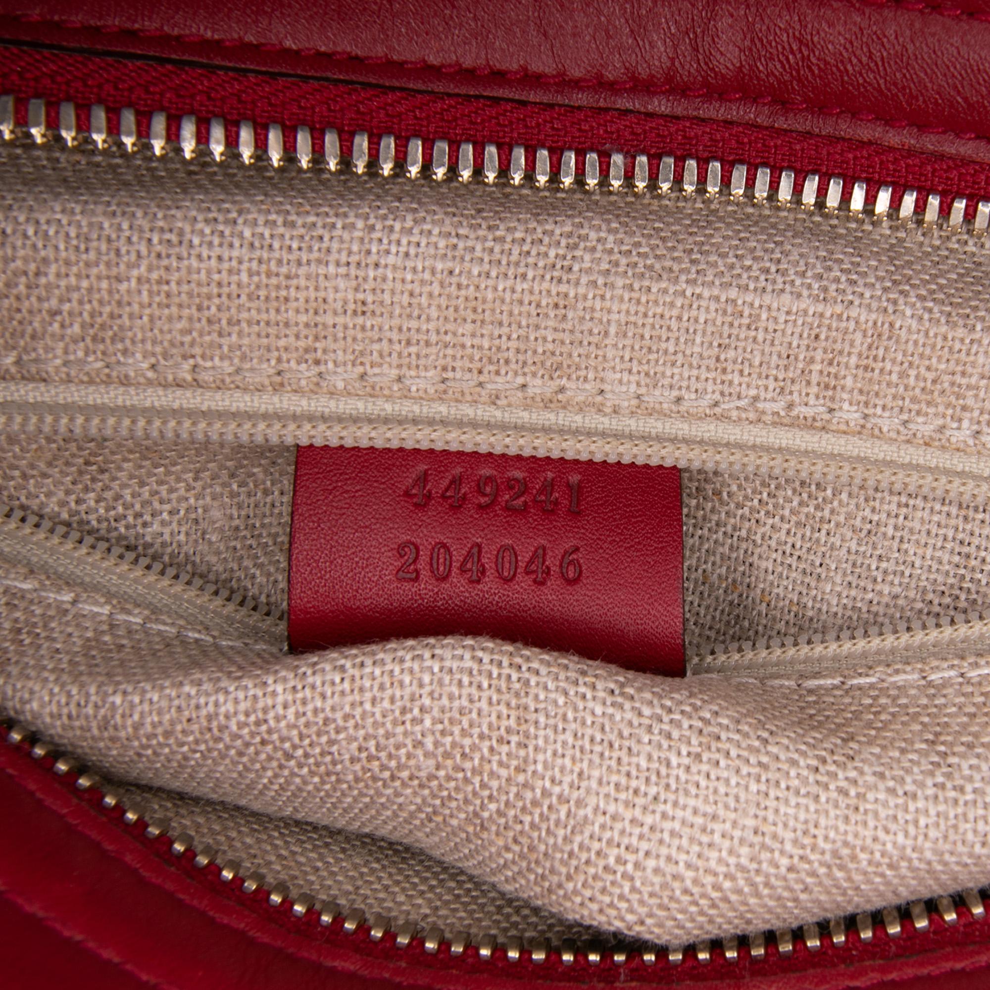 Gucci Small Microguccissima Bree Satchel