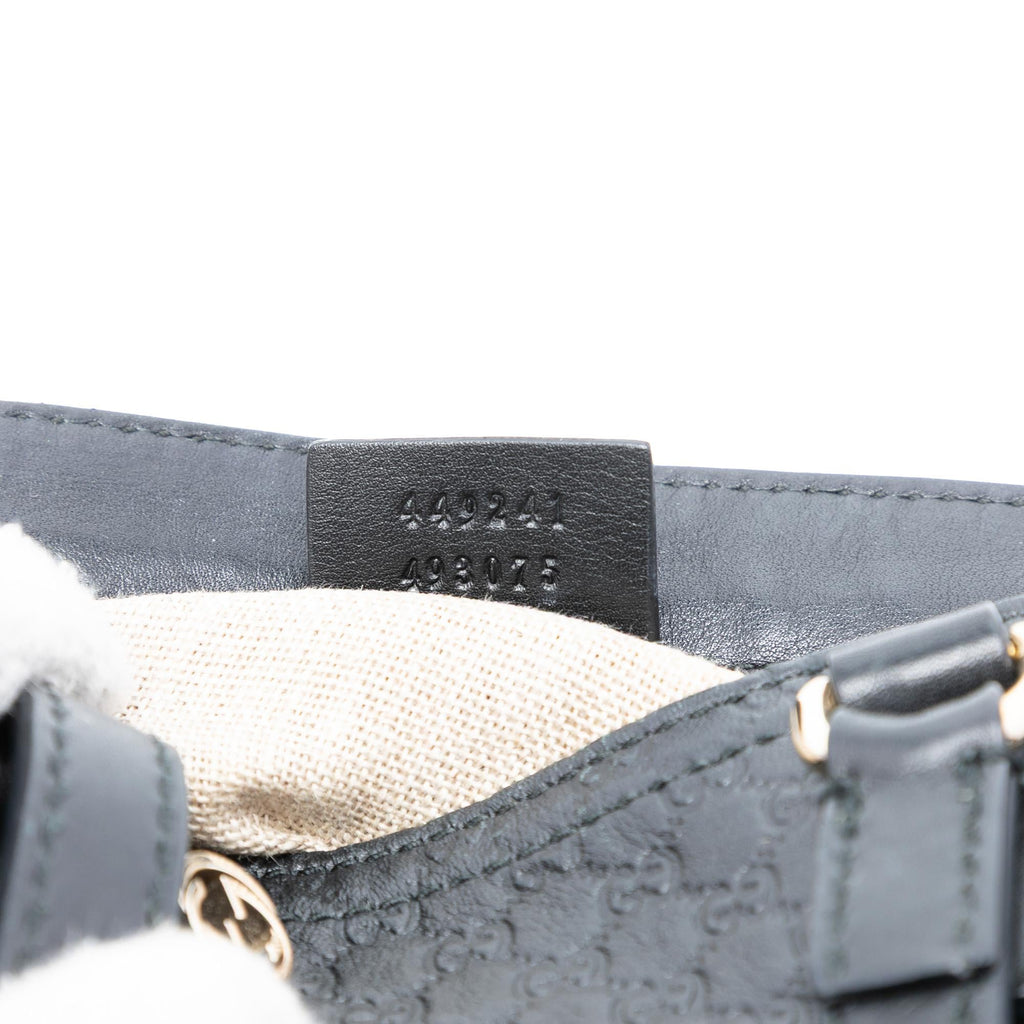 Gucci Small Microguccissima Bree Satchel