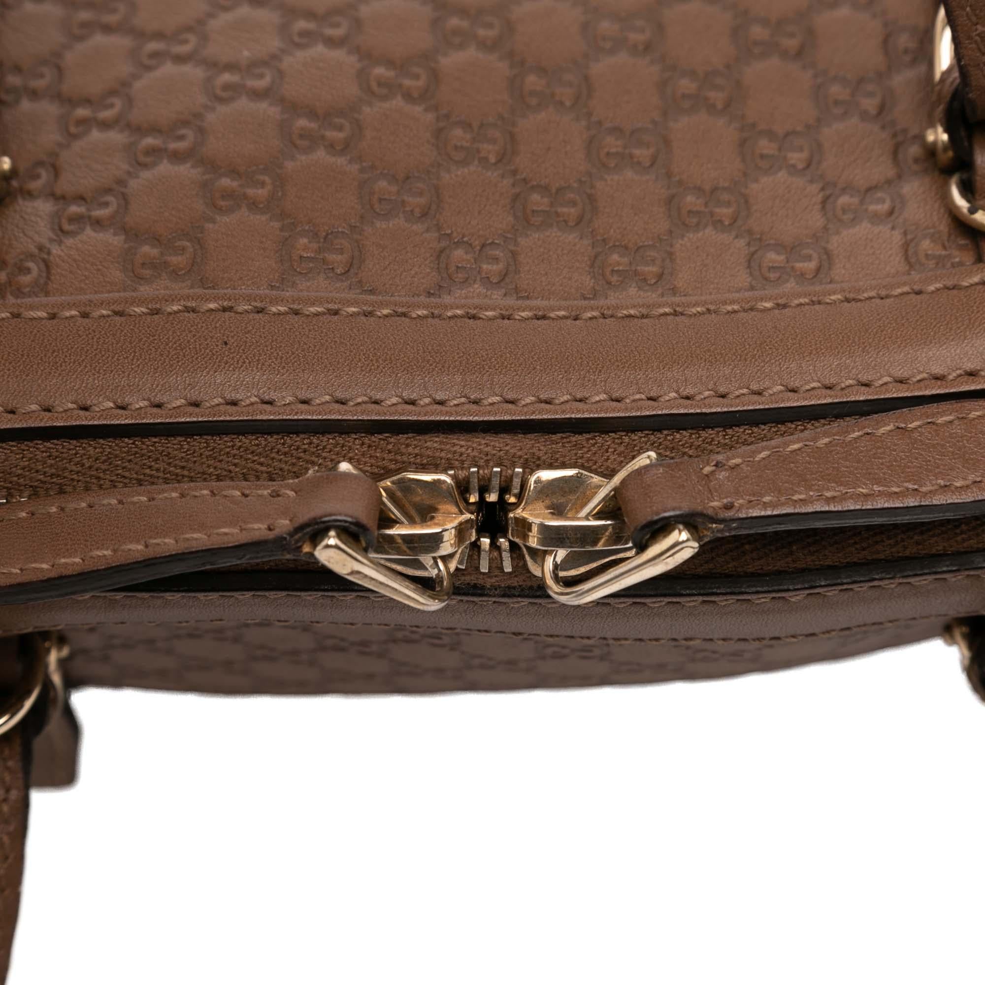 Gucci Small Microguccissima Nice Dome Satchel