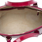 Gucci Small Microguccissima Patent Nice Dome Satchel