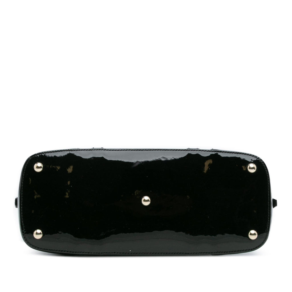 Gucci Small Microguccissima Patent Nice Satchel