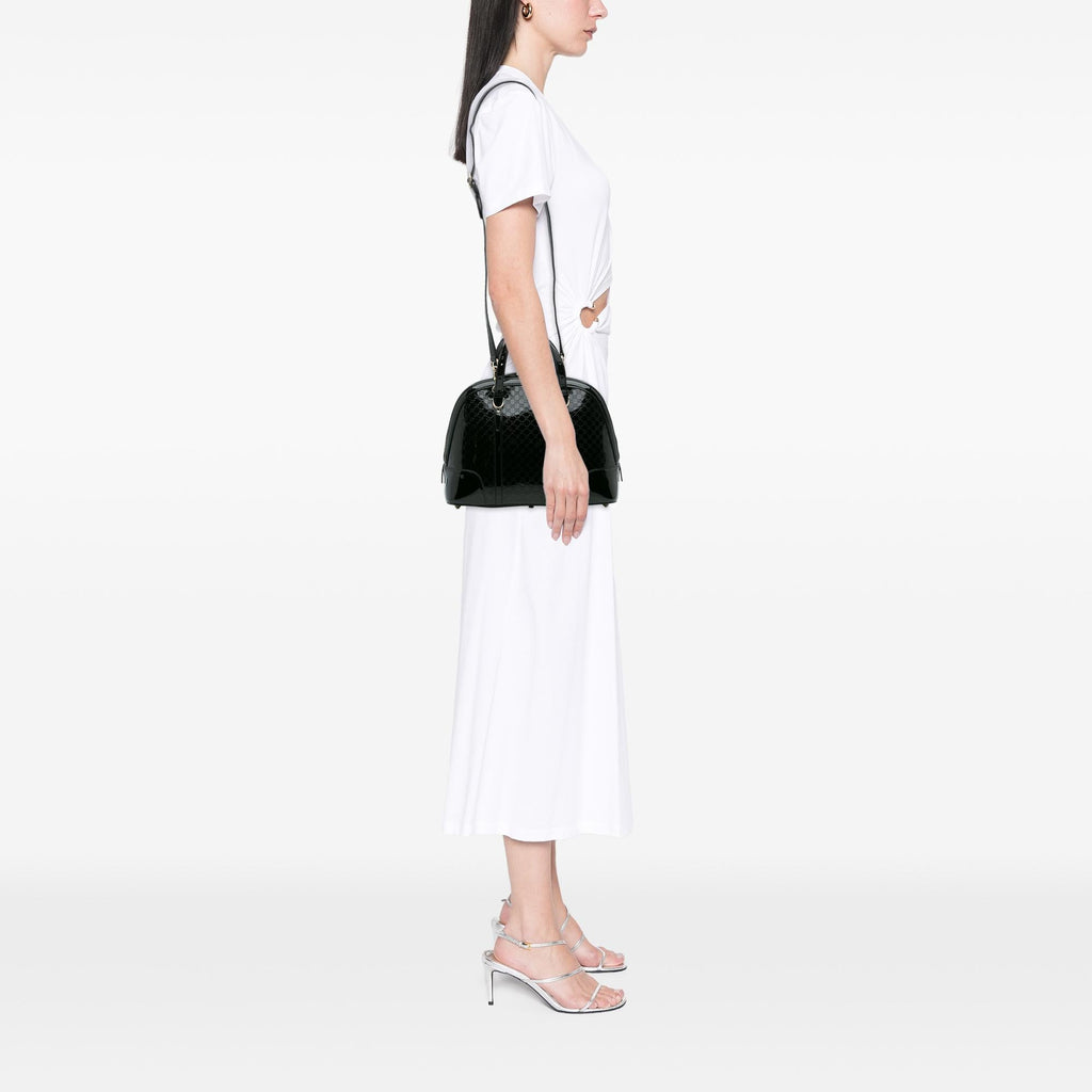 Gucci Small Microguccissima Patent Nice Satchel