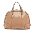 Gucci Small Microguccissima Patent Nice Satchel