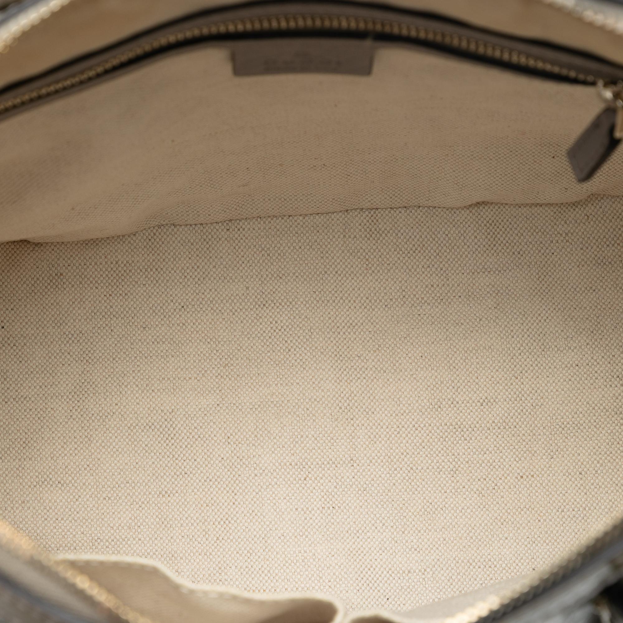 Gucci Small Microguccissima Patent Nice Satchel
