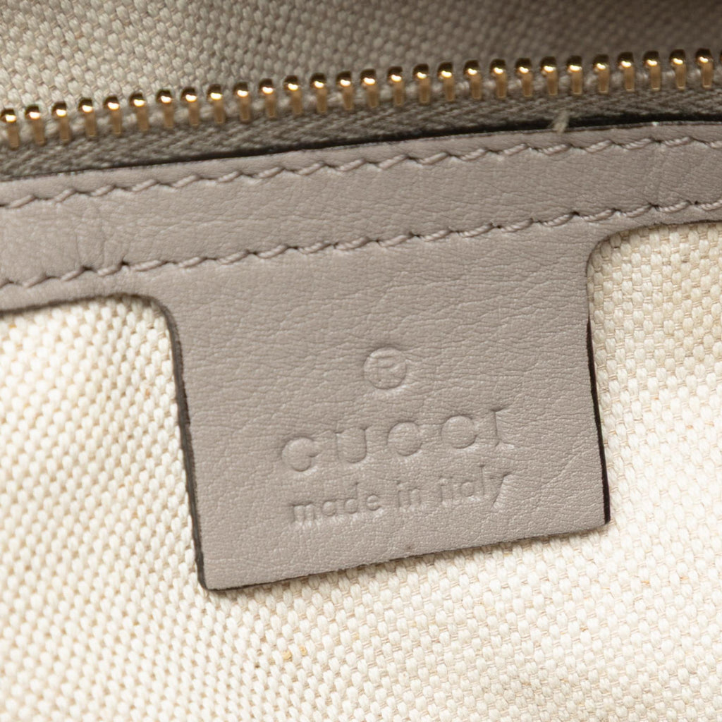 Gucci Small Microguccissima Patent Nice Satchel