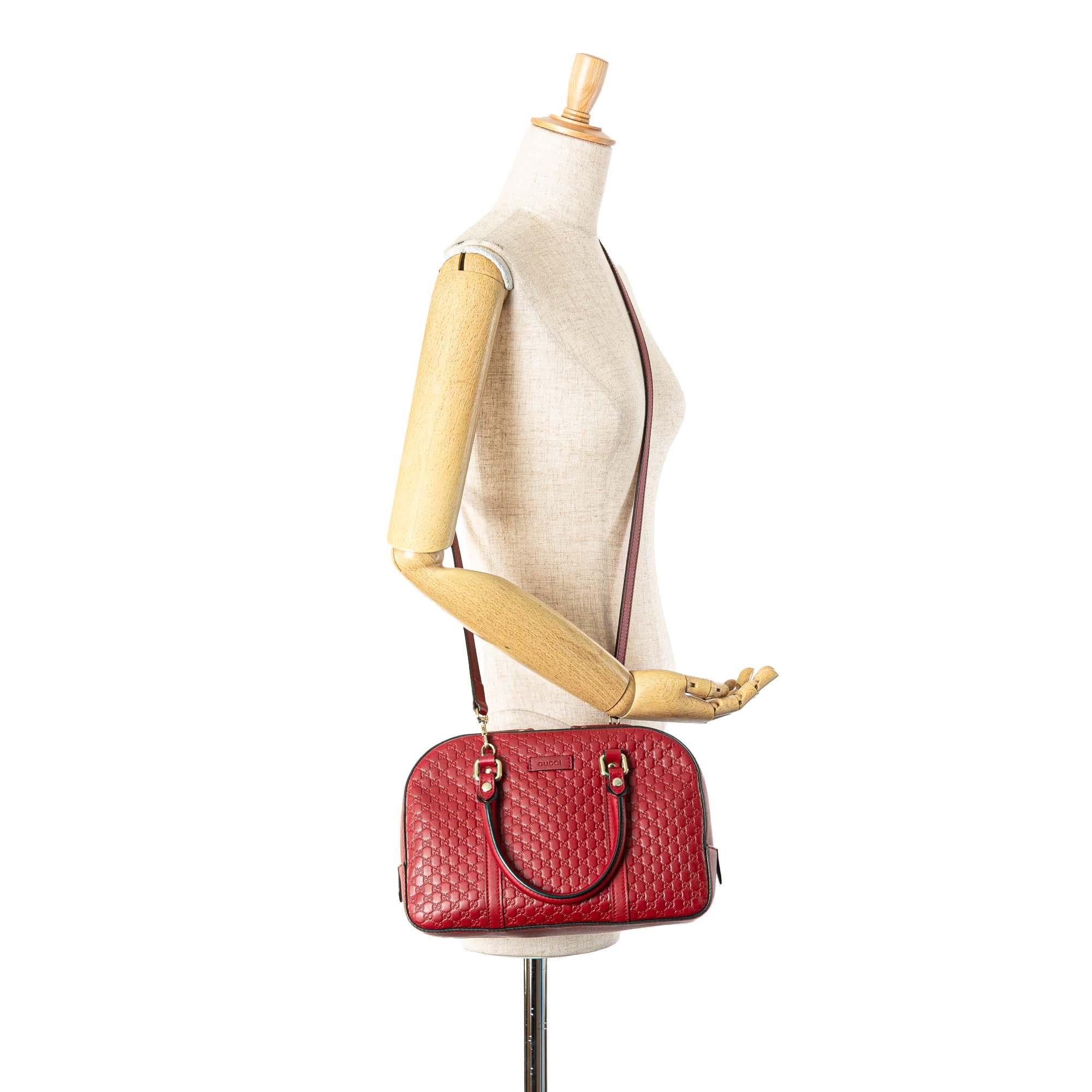 Gucci Small Microguccissima Satchel