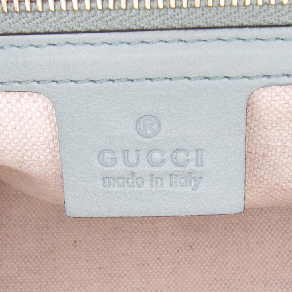 Gucci Small Microguccissima Trimmed Leather Joy Boston Bag