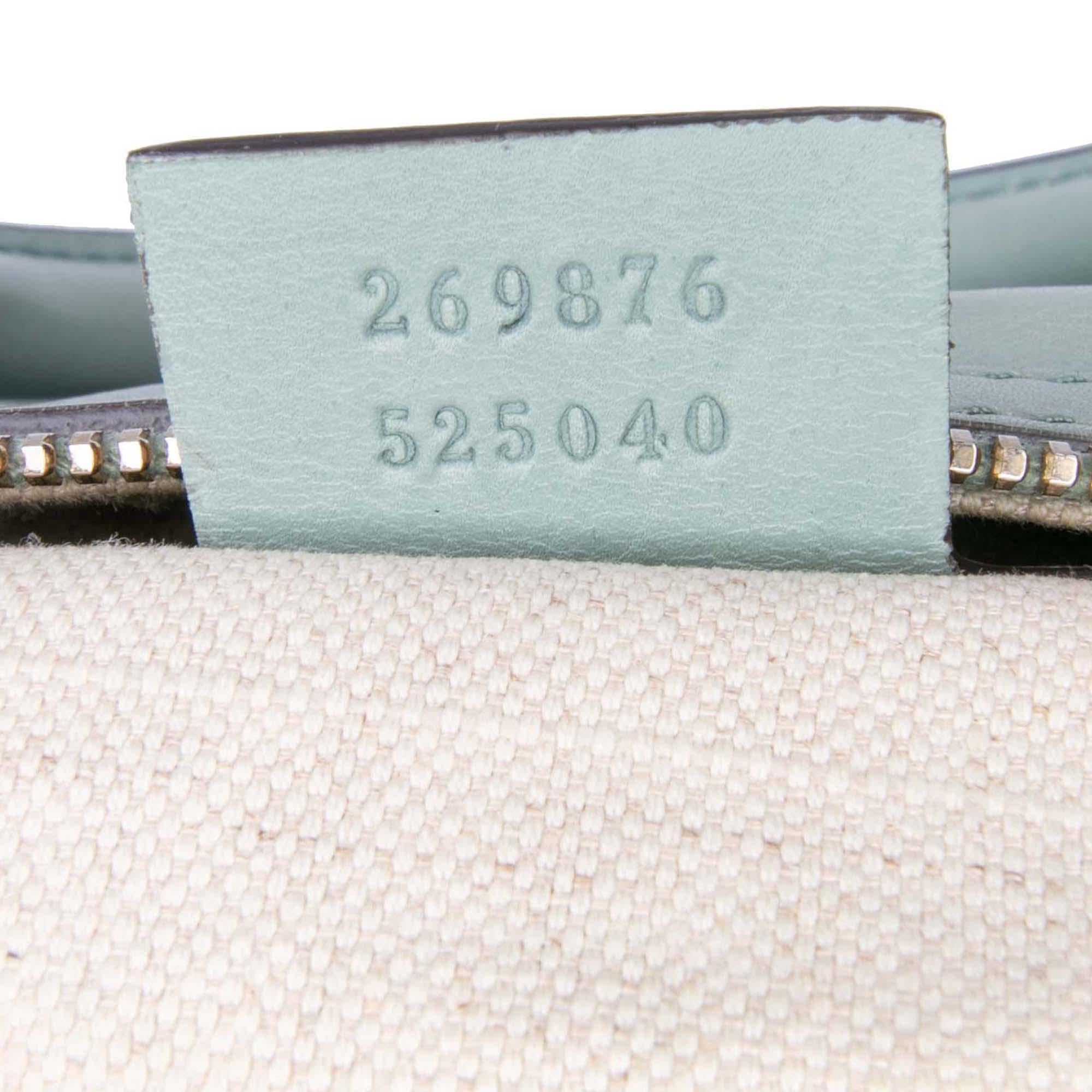 Gucci Small Microguccissima Trimmed Leather Joy Boston Bag