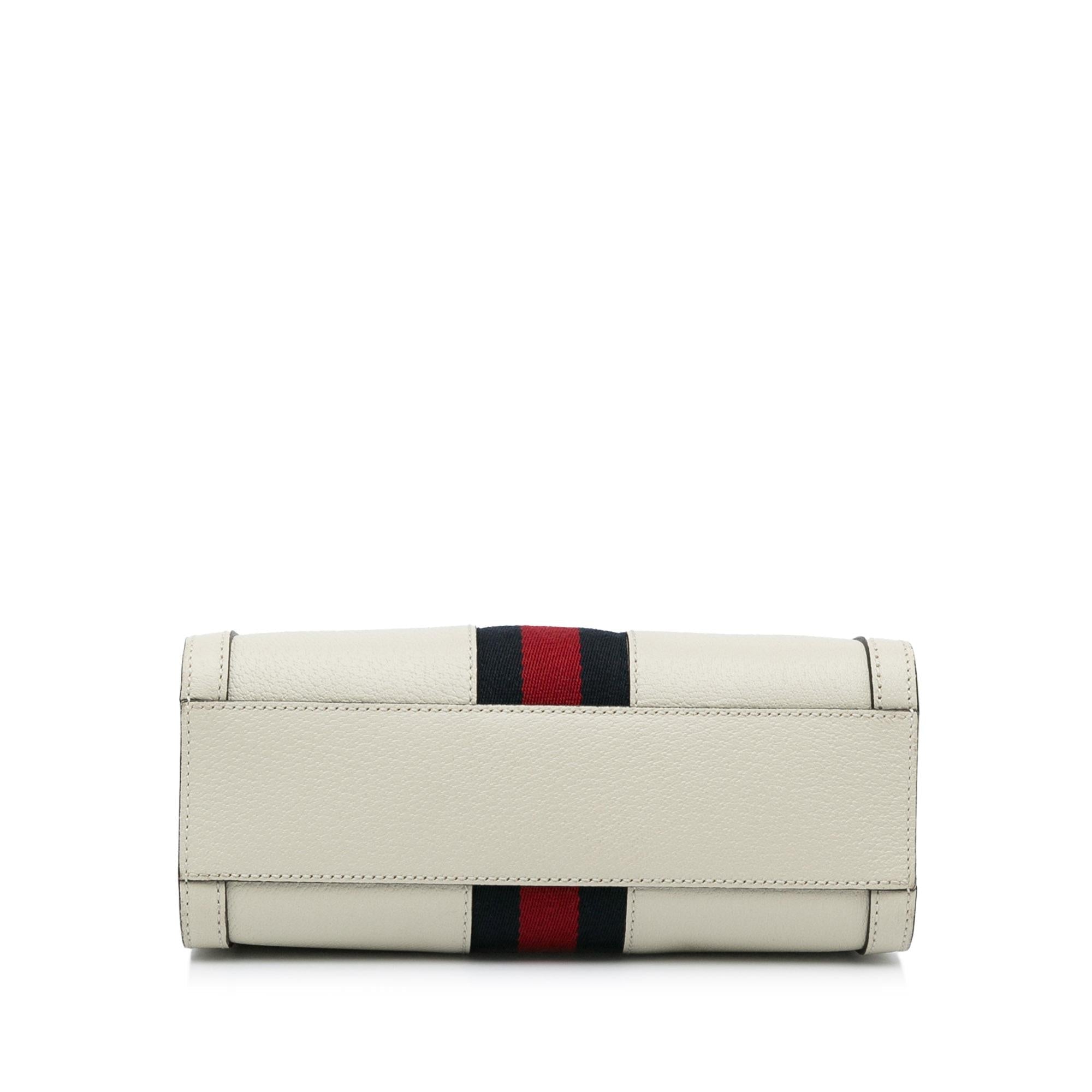 Gucci Small Ophidia Leather Satchel (SHG-LO2z7q)