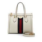 Gucci Small Ophidia Leather Satchel (SHG-LO2z7q)