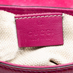 Gucci Small Patent Soho Chain Flap Crossbody