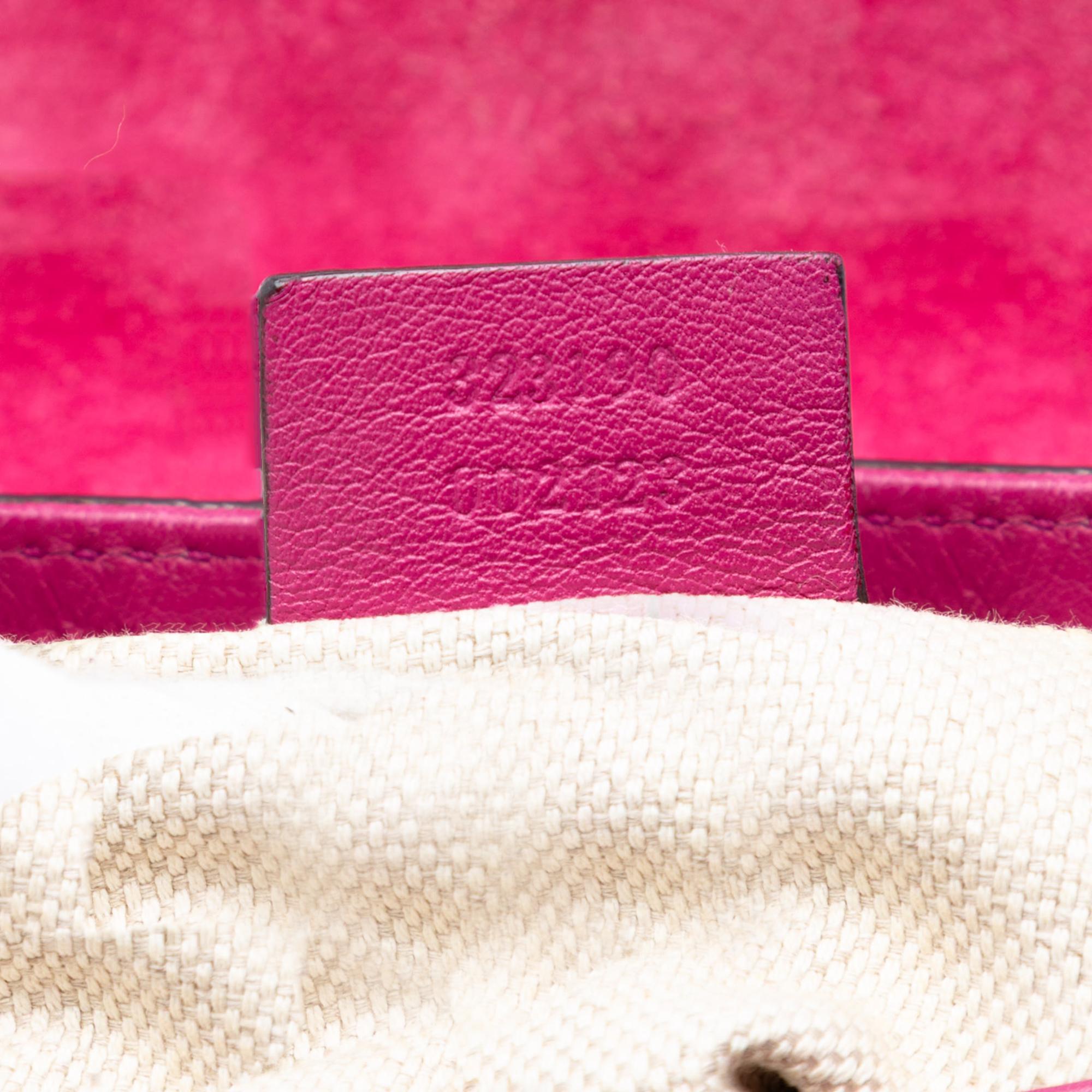 Gucci Small Patent Soho Chain Flap Crossbody
