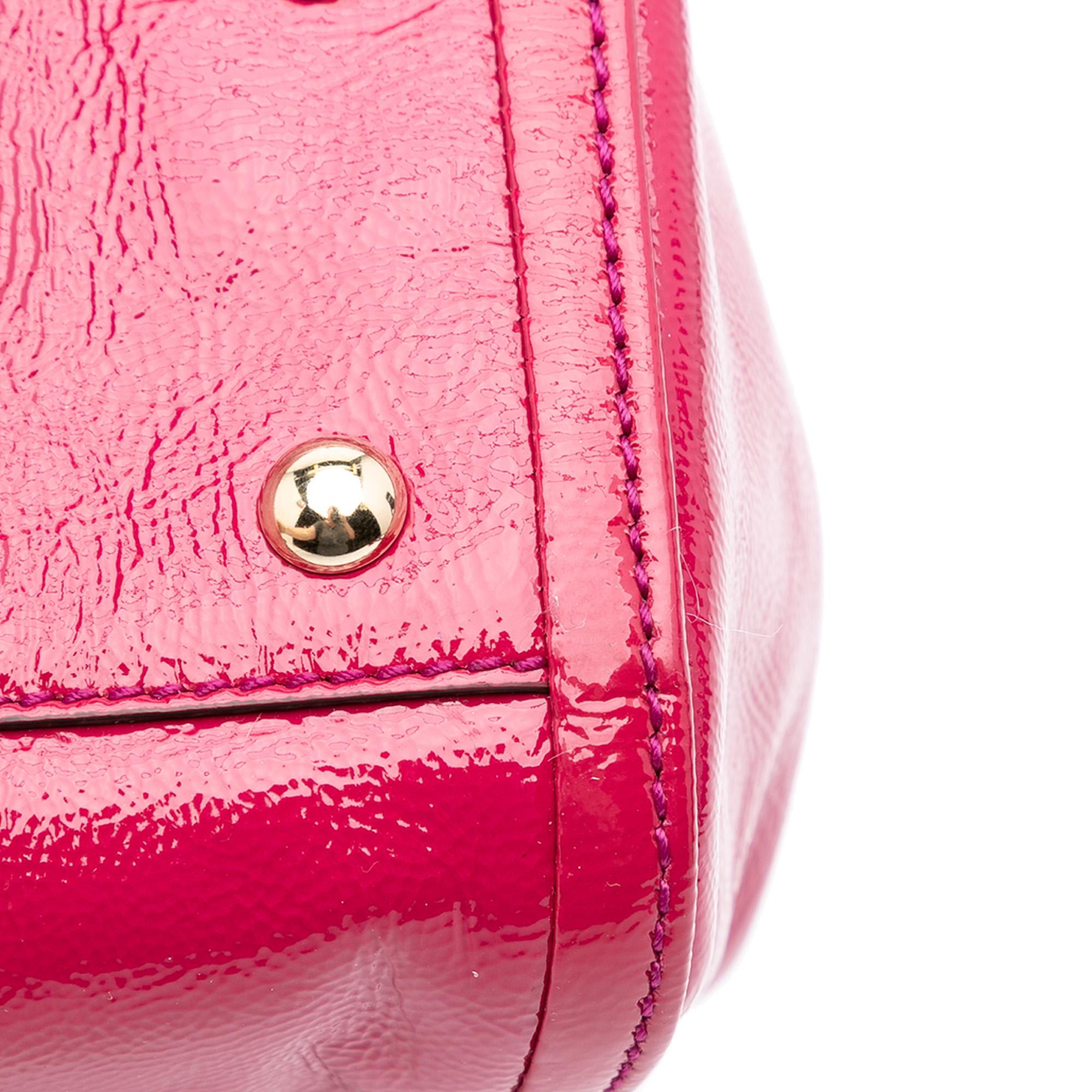 Gucci Small Patent Soho Satchel