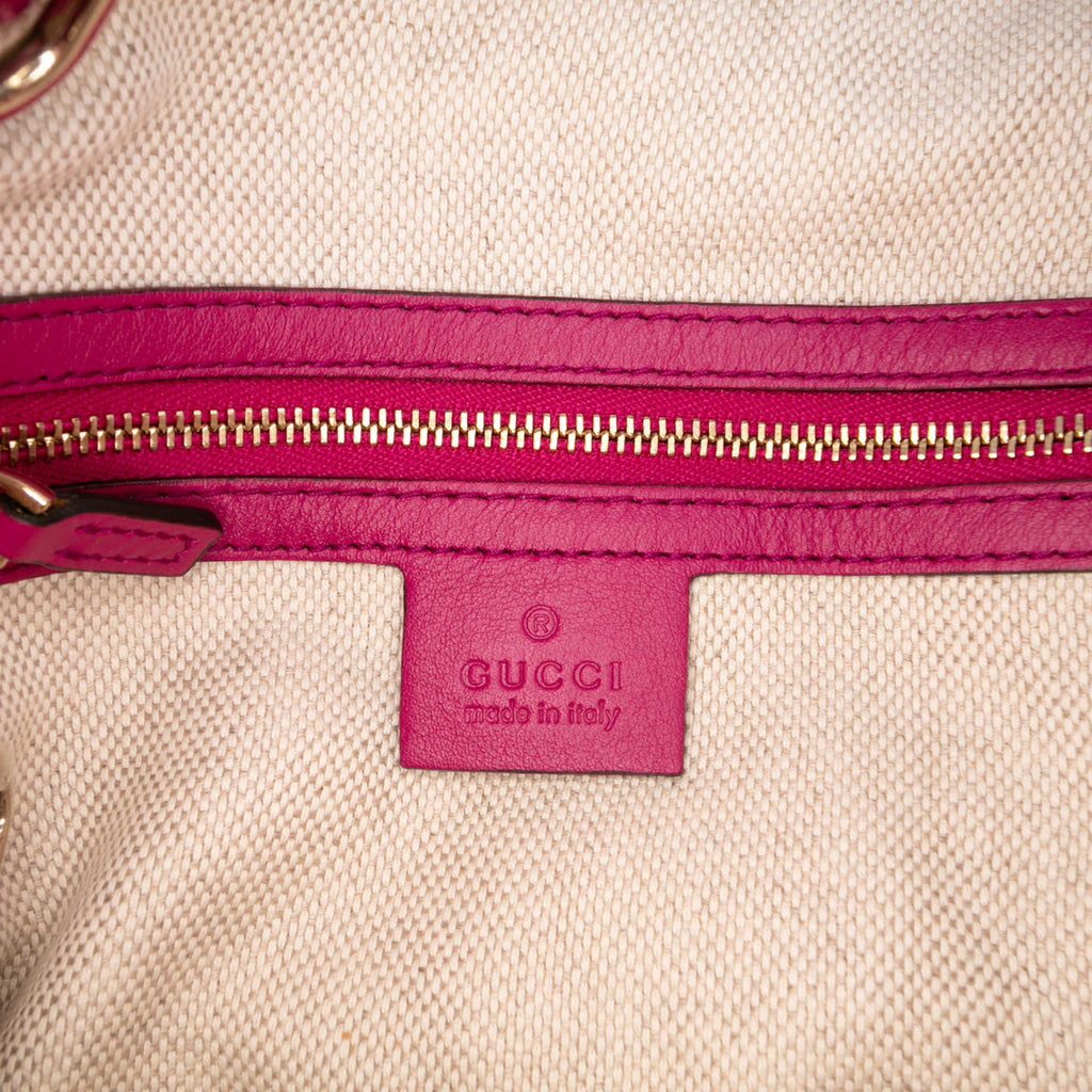 Gucci Small Patent Soho Satchel
