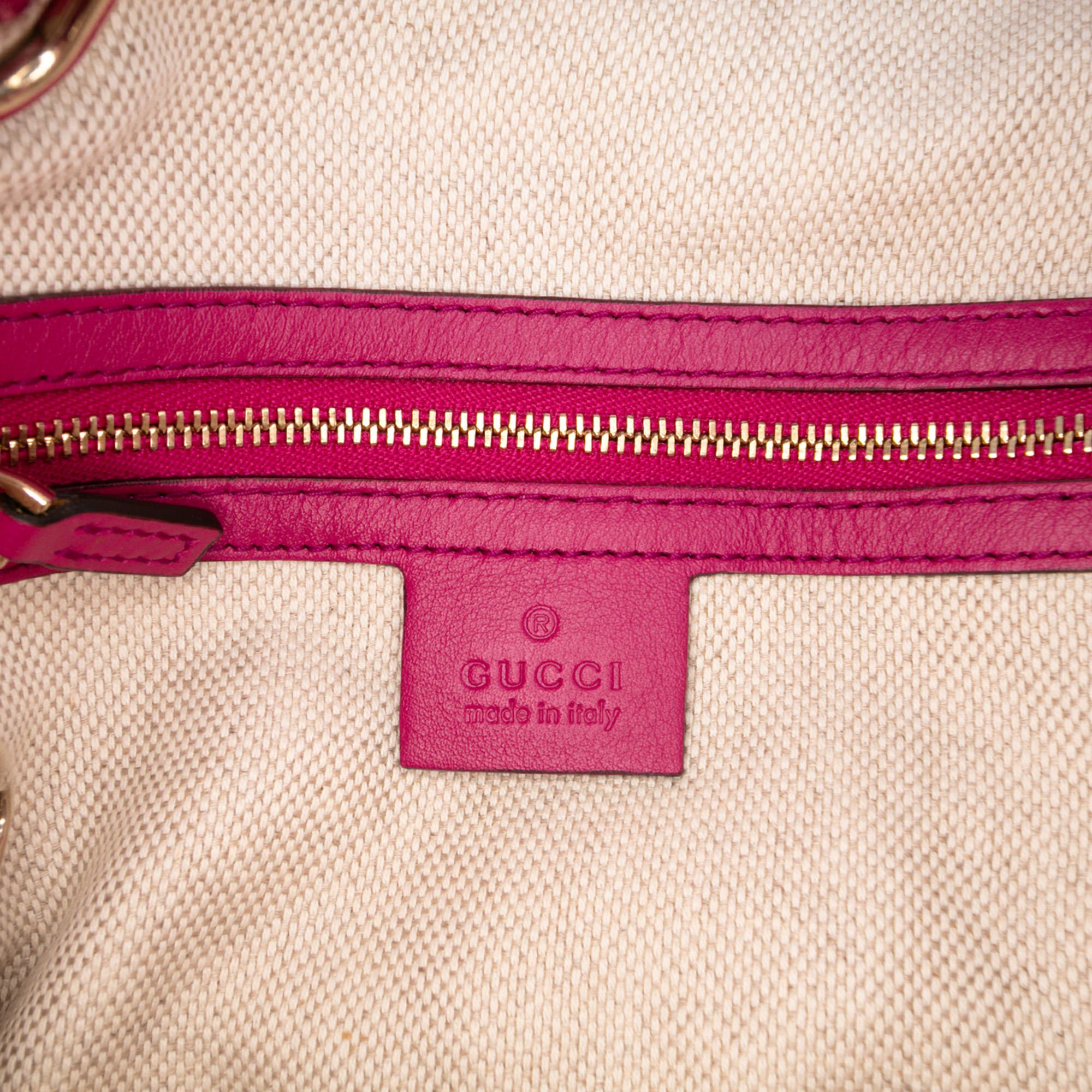 Gucci Small Patent Soho Satchel