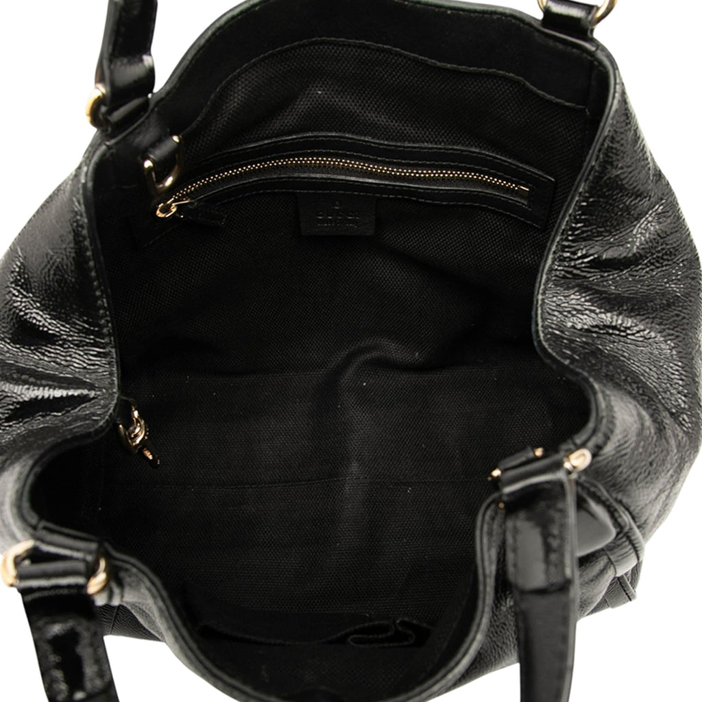 Gucci Small Patent Soho Satchel