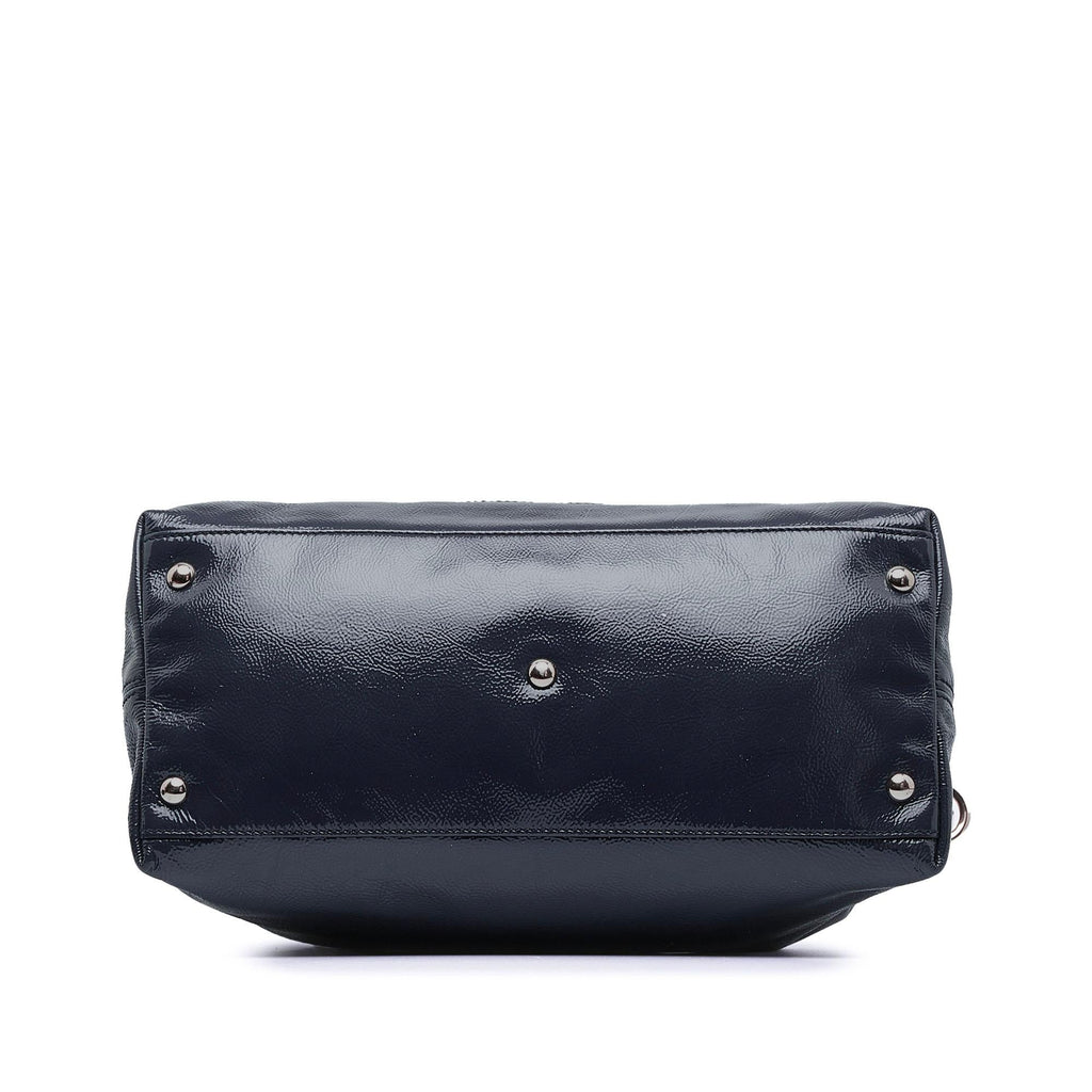 Gucci Small Patent Soho Working Satchel (SHG-xMBICY)