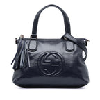 Gucci Small Patent Soho Working Satchel (SHG-xMBICY)