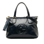 Gucci Small Patent Soho Working Satchel (SHG-cuXTJk)