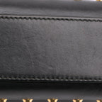Gucci Small Pearl Studded Leather Padlock Crossbody