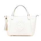 Gucci Small Pebbled Leather Soho Cellarius Satchel