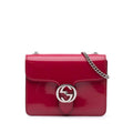 Gucci Small Polished Calfskin Interlocking G Dollar Crossbody