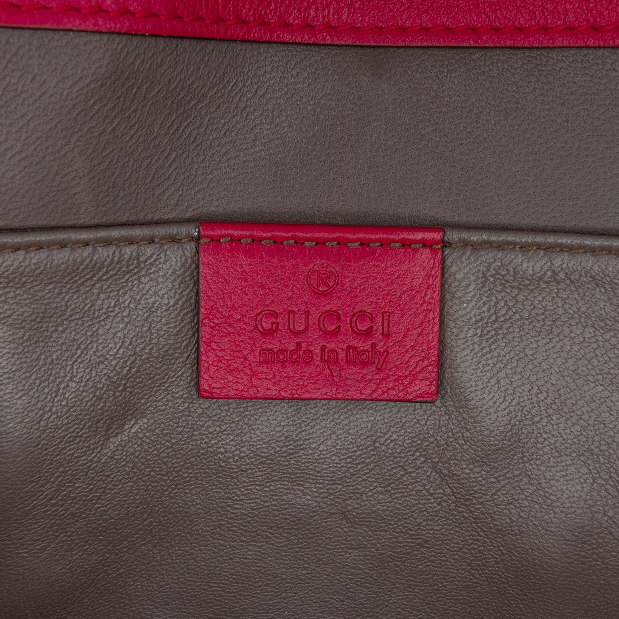 Gucci Small Polished Calfskin Interlocking G Dollar Crossbody