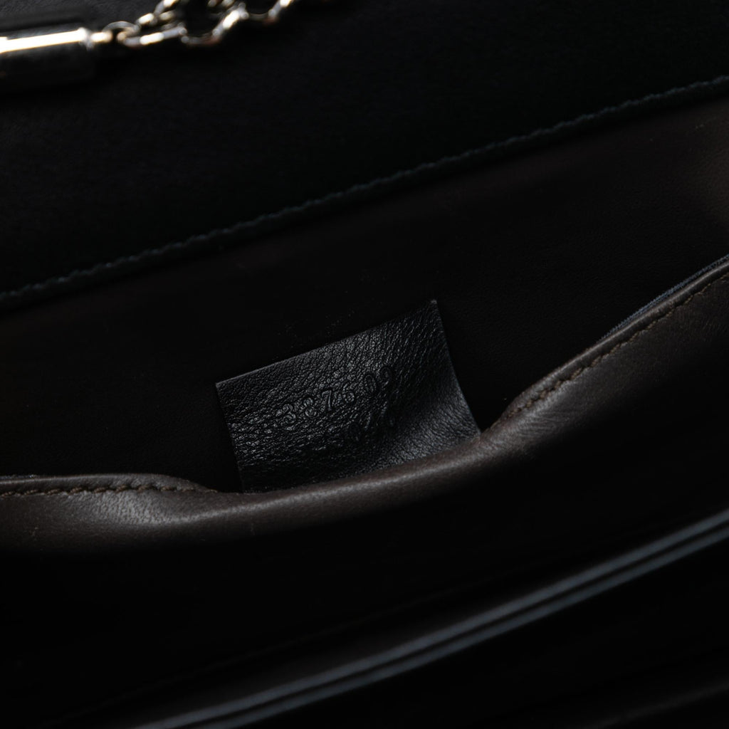 Gucci Small Polished Calfskin Interlocking G Dollar Crossbody