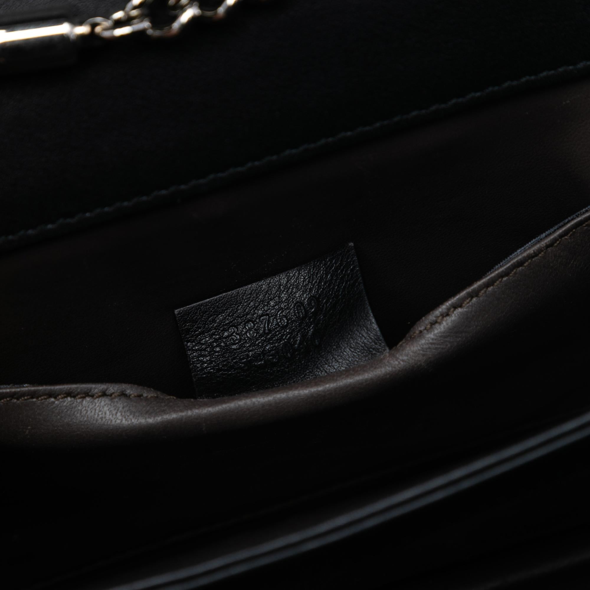 Gucci Small Polished Calfskin Interlocking G Dollar Crossbody