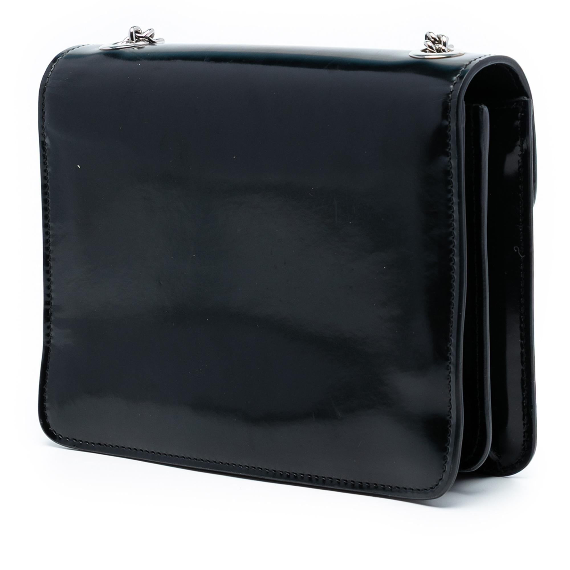Gucci Small Polished Calfskin Interlocking G Dollar Crossbody